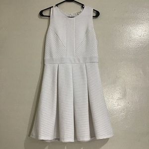 Francesca’s White A-line Dress